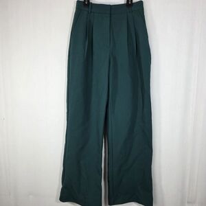 Abercrombie & Fitch Teal Wide Leg Pants